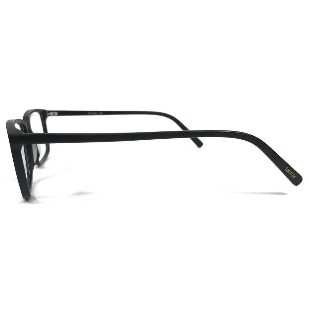 Iconik Eyeglasses Frames Ethan C2 Black Square Full Rim 54-15-140
